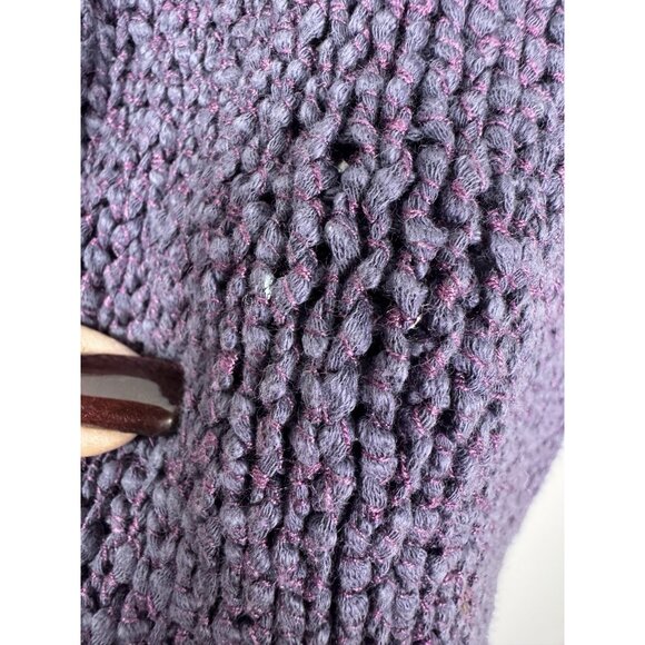 Giorgio Armani Womens Small Purple Knit Cami Top Whimsigoth Fairy Indie Grunge - Picture 3 of 10